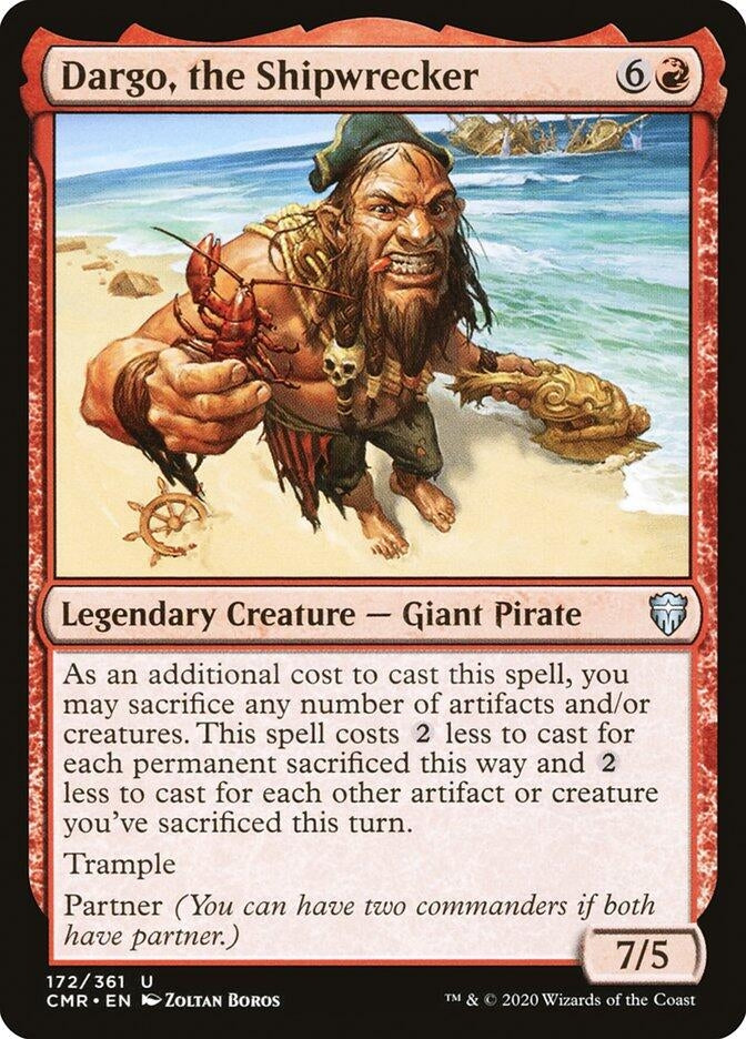 Image for Dargo, the Shipwrecker (172) [Commander Legends] - Magic: The Gathering