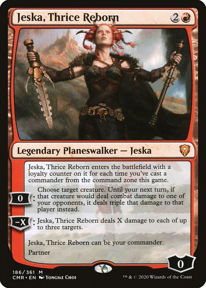 Image for Jeska, Thrice Reborn (186) [Commander Legends] - Magic: The Gathering