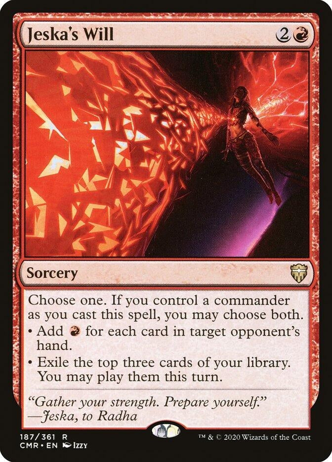 Image for Jeska's Will (187) [Commander Legends] - Magic: The Gathering