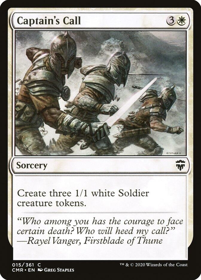 Image for Captain's Call (15) [Commander Legends] - Magic: The Gathering