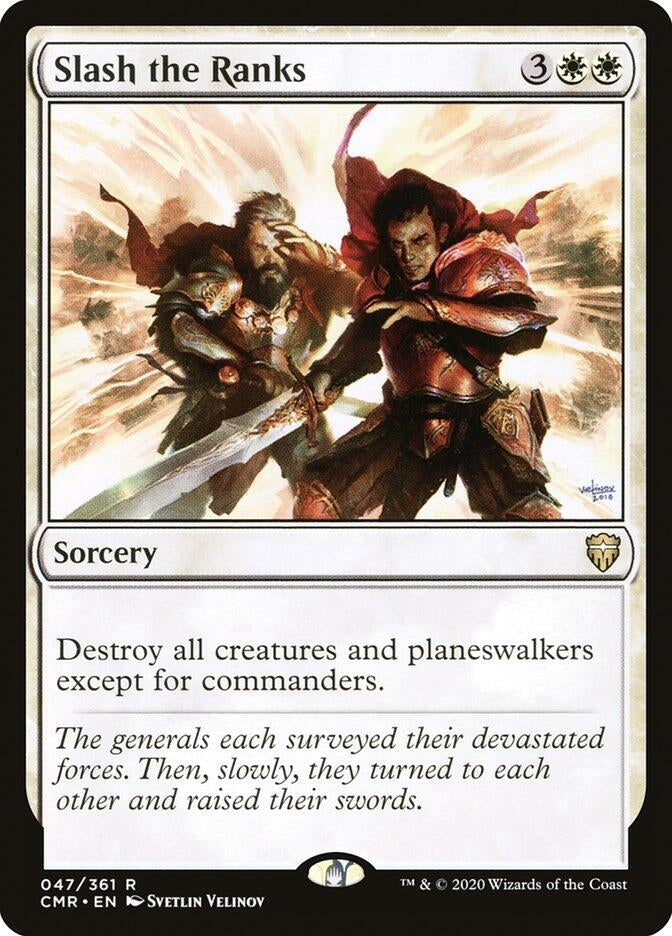 Image for Slash the Ranks (47) [Commander Legends] - Magic: The Gathering