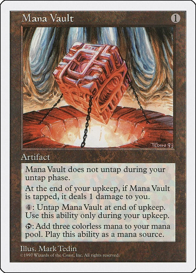 Image for Mana Vault [Fifth Edition] - Magic: The Gathering