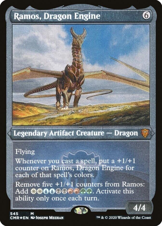 Image for Ramos, Dragon Engine (Foil Etched) (545) [Commander Legends] - Magic: The Gathering
