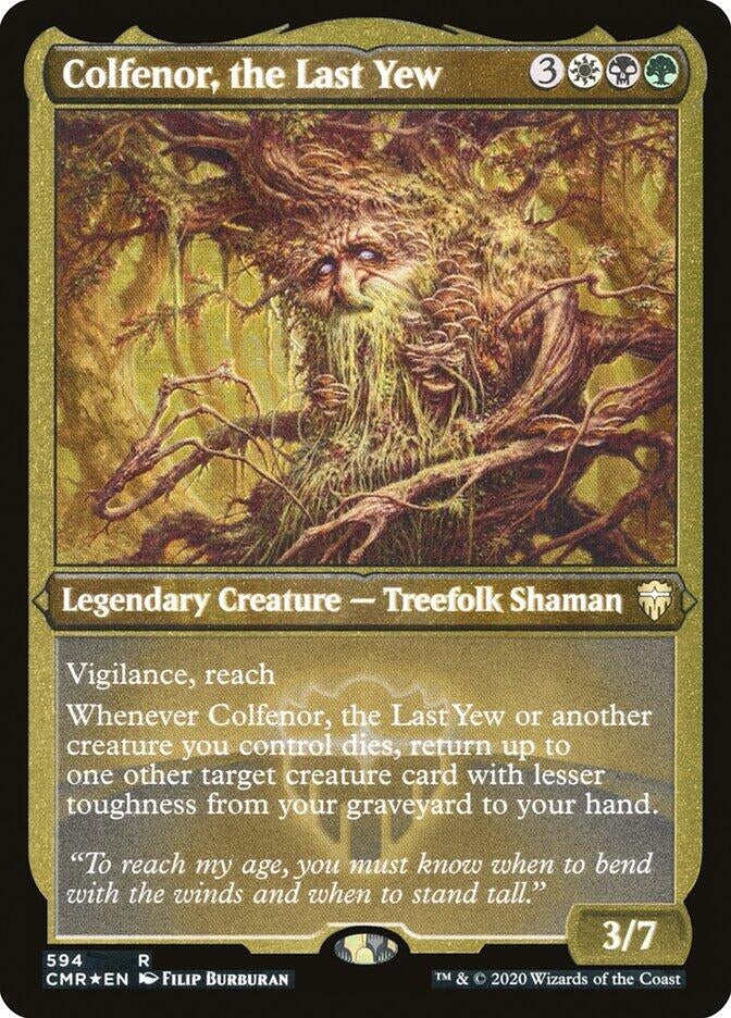 Image for Colfenor, the Last Yew (Foil Etched) (594) [Commander Legends] - Magic: The Gathering