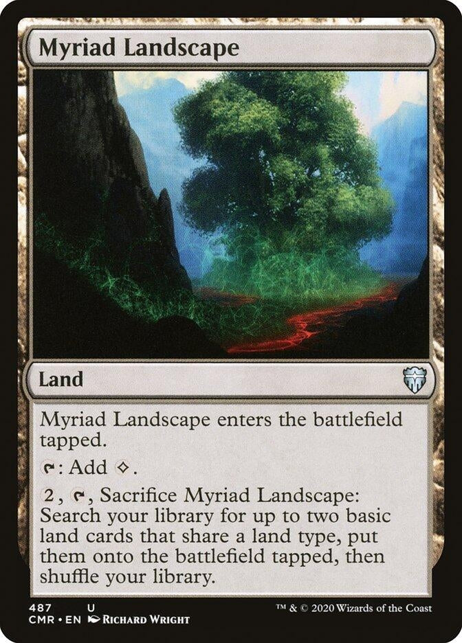 Image for Myriad Landscape (487) [Commander Legends] - Magic: The Gathering