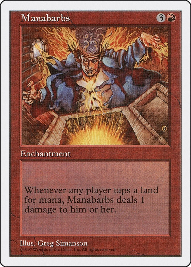 Image for Manabarbs [Fifth Edition] - Magic: The Gathering