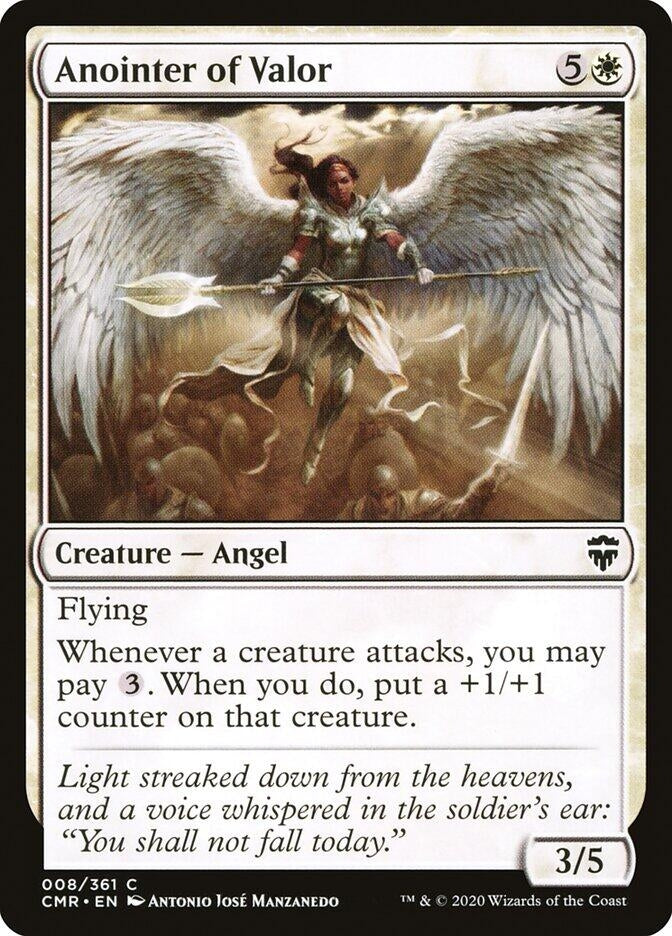 Anointer of Valor (8) [Commander Legends]