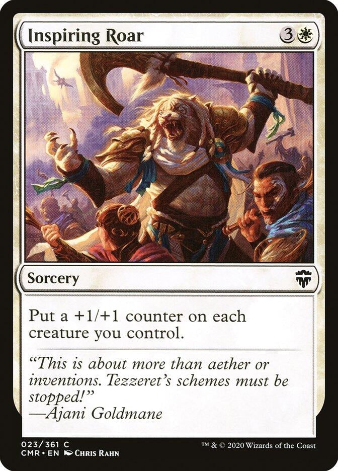 Image for Inspiring Roar (23) [Commander Legends] - Magic: The Gathering