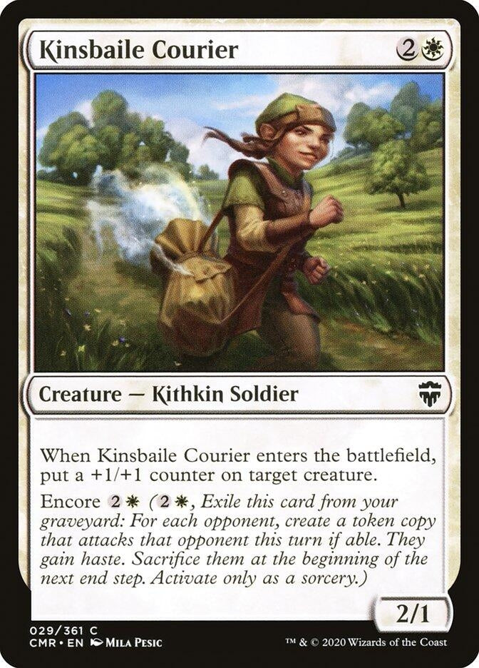 Image for Kinsbaile Courier (29) [Commander Legends] - Magic: The Gathering