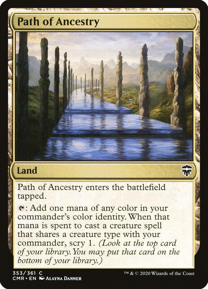 Image for Path of Ancestry (353) [Commander Legends] - Magic: The Gathering
