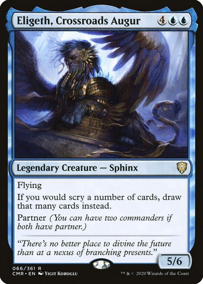 Image for Eligeth, Crossroads Augur (66) [Commander Legends] - Magic: The Gathering