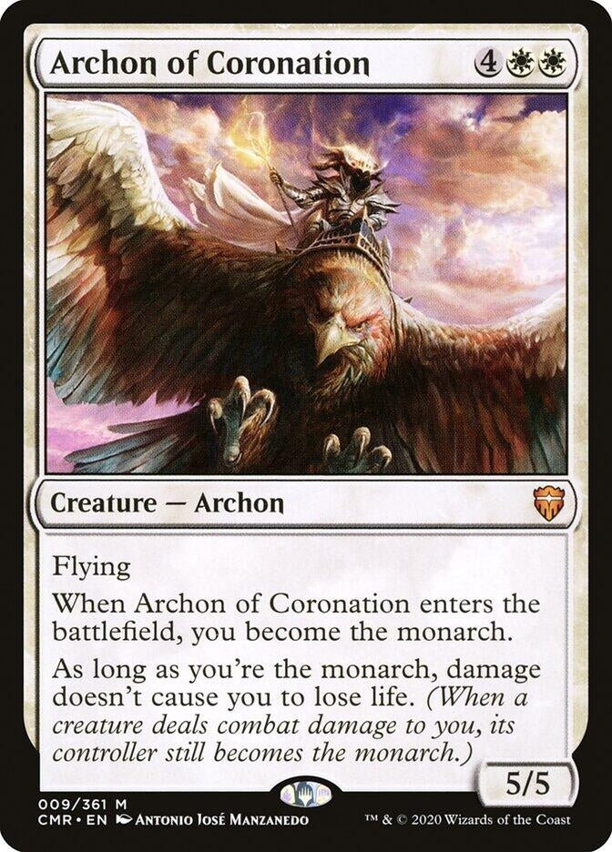 Image for Archon of Coronation (9) [Commander Legends] - Magic: The Gathering