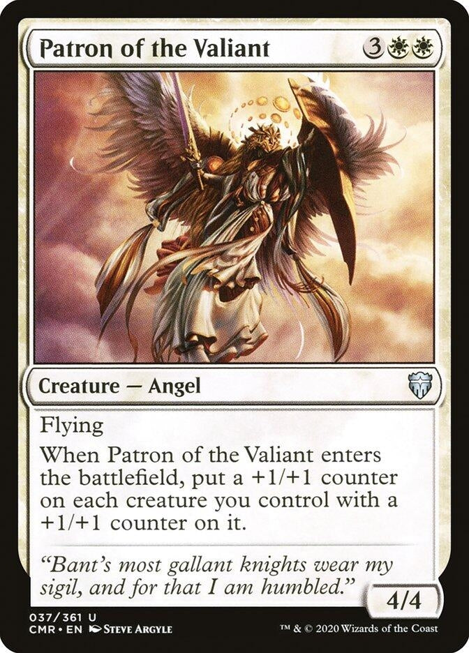 Image for Patron of the Valiant (37) [Commander Legends] - Magic: The Gathering