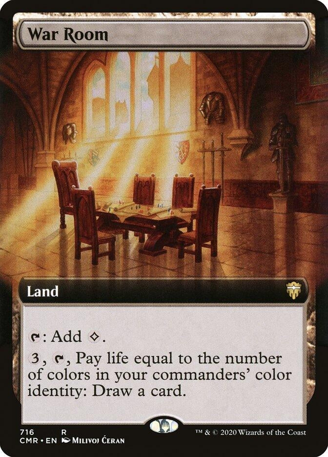 Image for War Room (Extended Art) (716) [Commander Legends] - Magic: The Gathering