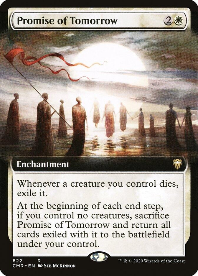 Image for Promise of Tomorrow (Extended Art) (622) [Commander Legends] - Magic: The Gathering