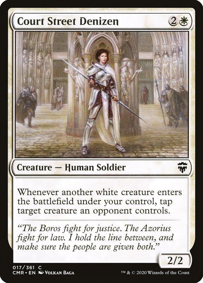 Image for Court Street Denizen (17) [Commander Legends] - Magic: The Gathering
