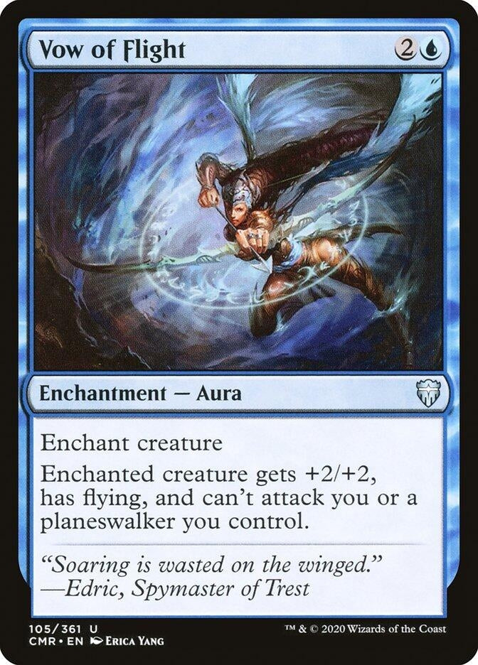 Image for Vow of Flight (105) [Commander Legends] - Magic: The Gathering