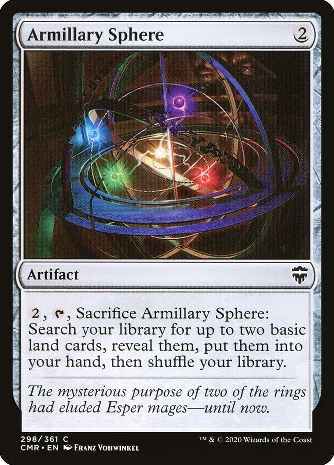 Image for Armillary Sphere (298) [Commander Legends] - Magic: The Gathering