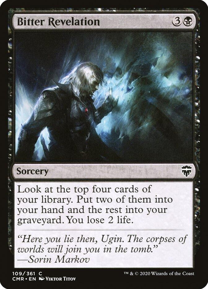 Image for Bitter Revelation (109) [Commander Legends] - Magic: The Gathering