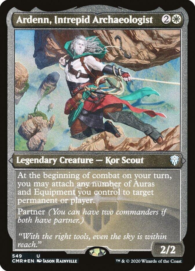 Image for Ardenn, Intrepid Archaeologist (Foil Etched) (549) [Commander Legends] - Magic: The Gathering