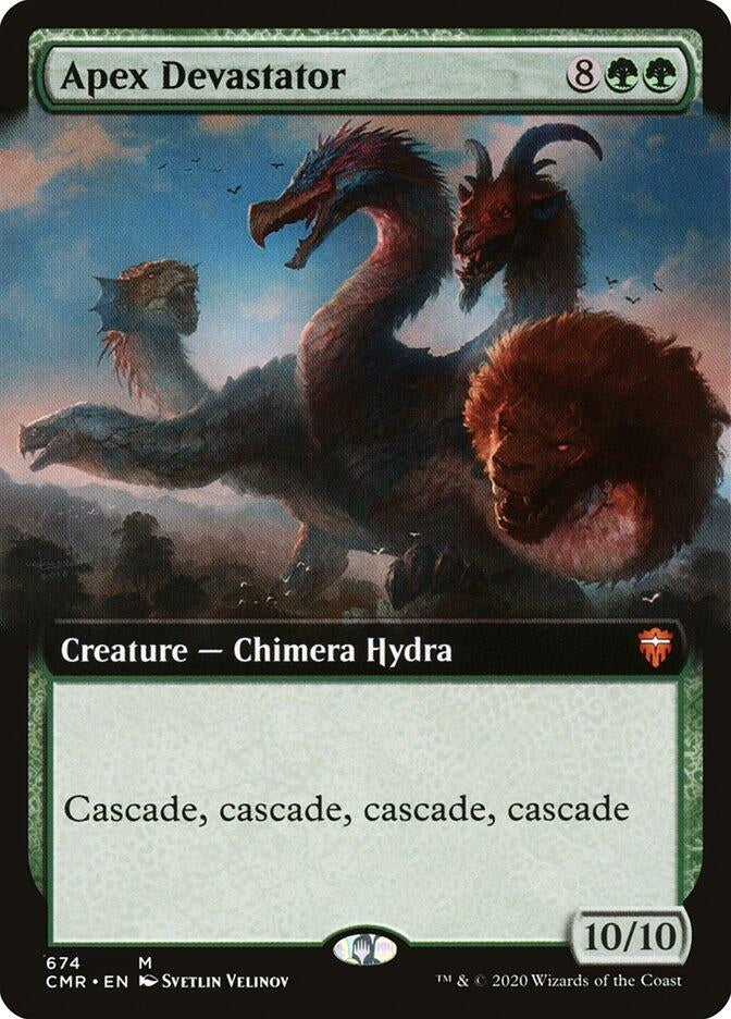 Image for Apex Devastator (Extended Art) (674) [Commander Legends] - Magic: The Gathering