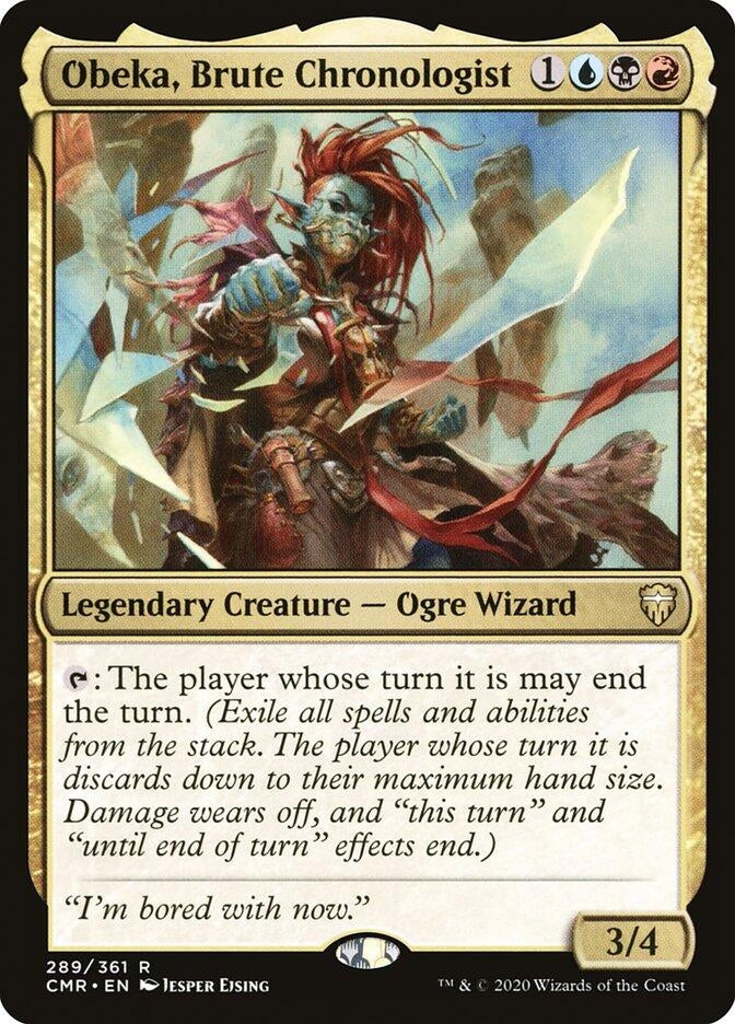 Image for Obeka, Brute Chronologist (289) [Commander Legends] - Magic: The Gathering