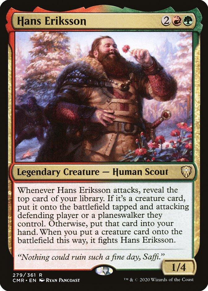 Image for Hans Eriksson (279) [Commander Legends] - Magic: The Gathering
