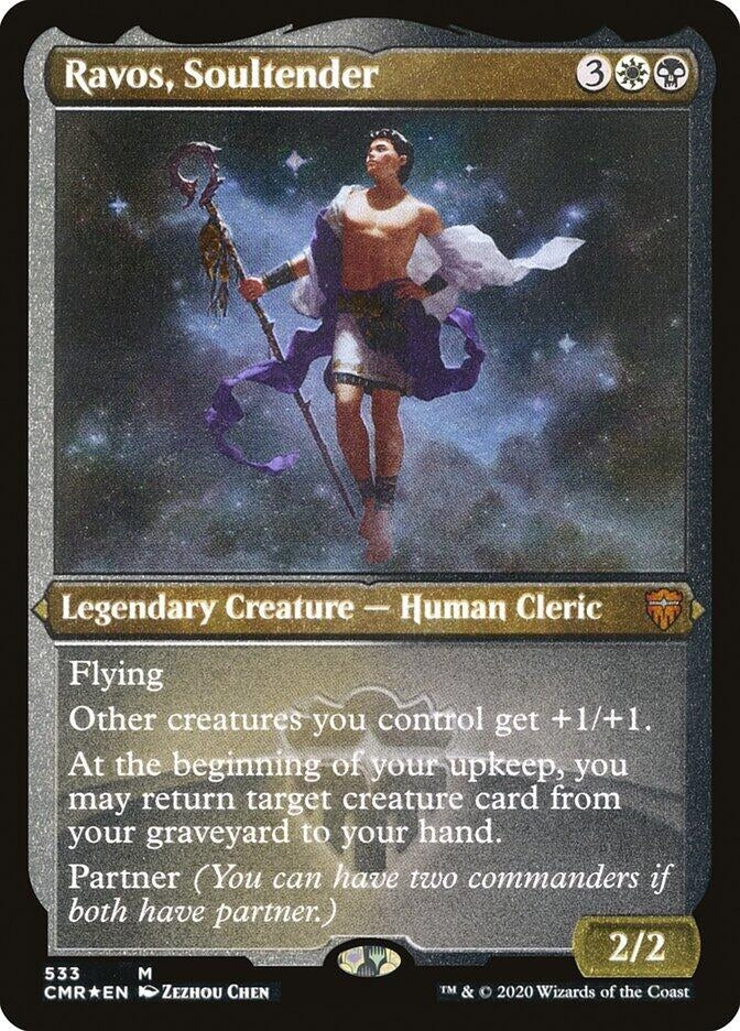 Image for Ravos, Soultender (Foil Etched) (533) [Commander Legends] - Magic: The Gathering