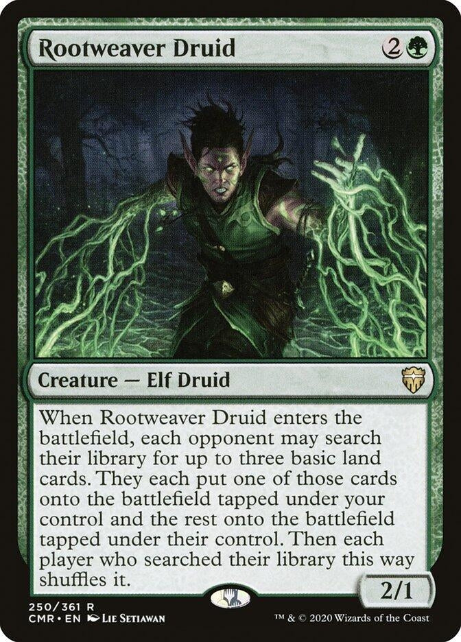 Image for Rootweaver Druid (250) [Commander Legends] - Magic: The Gathering