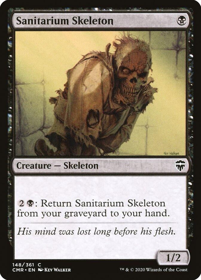 Image for Sanitarium Skeleton (148) [Commander Legends] - Magic: The Gathering