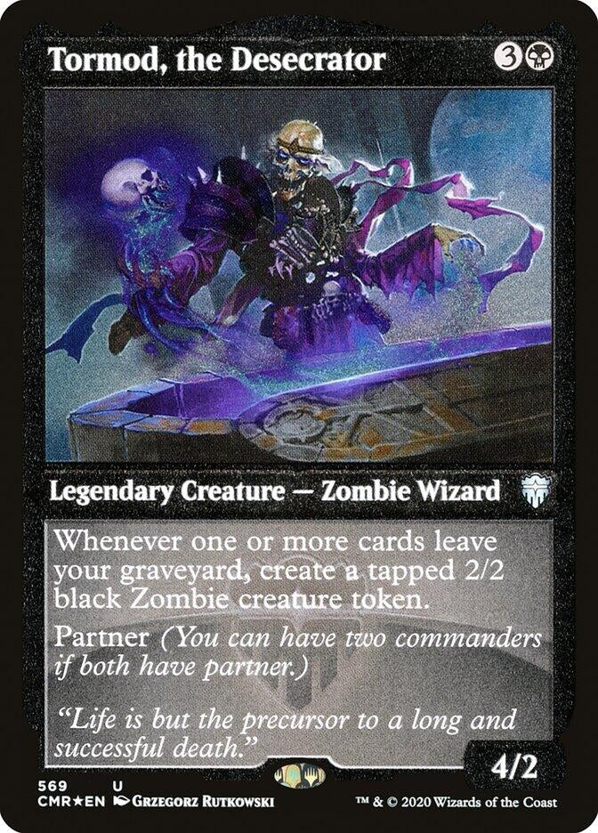 Image for Tormod, the Desecrator (Foil Etched) (569) [Commander Legends] - Magic: The Gathering