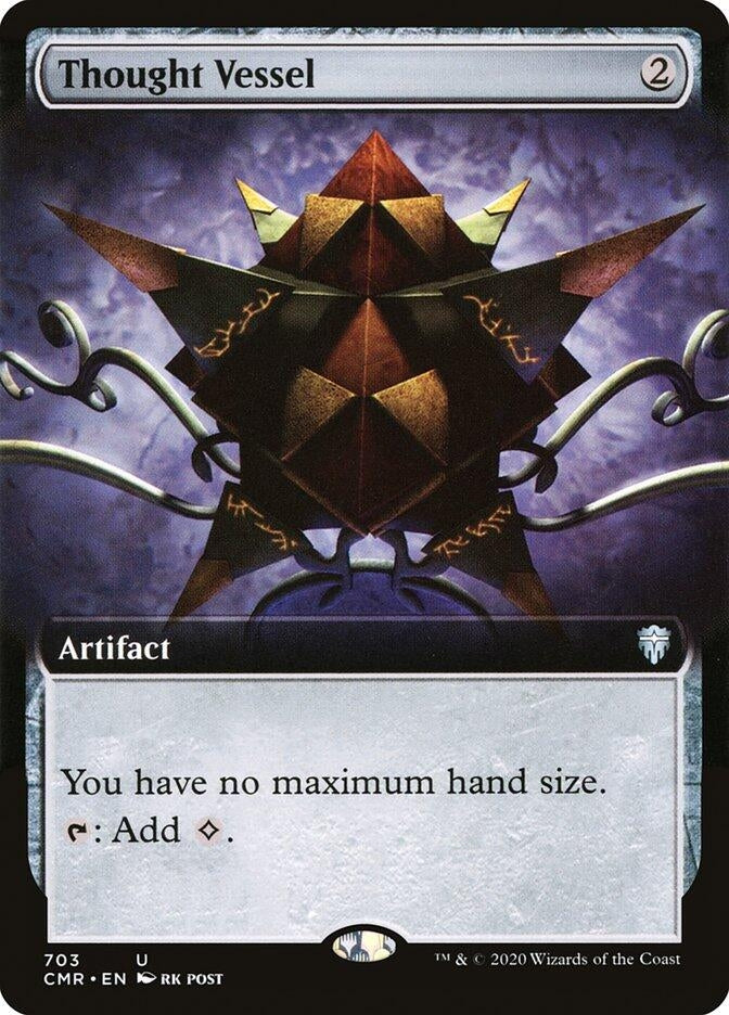Image for Thought Vessel (Extended Art) (703) [Commander Legends] - Magic: The Gathering