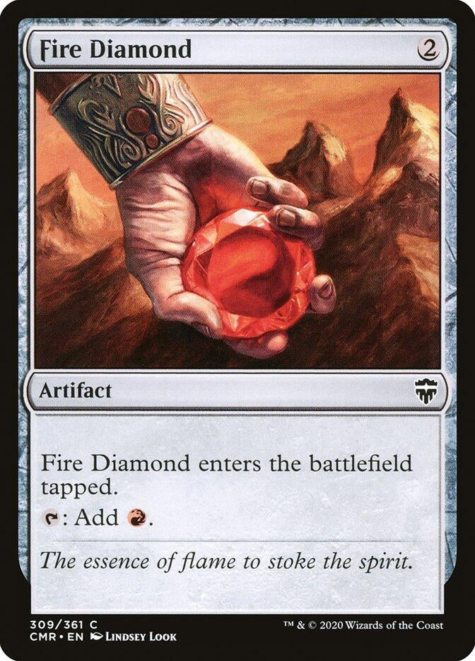 Image for Fire Diamond (309) [Commander Legends] - Magic: The Gathering