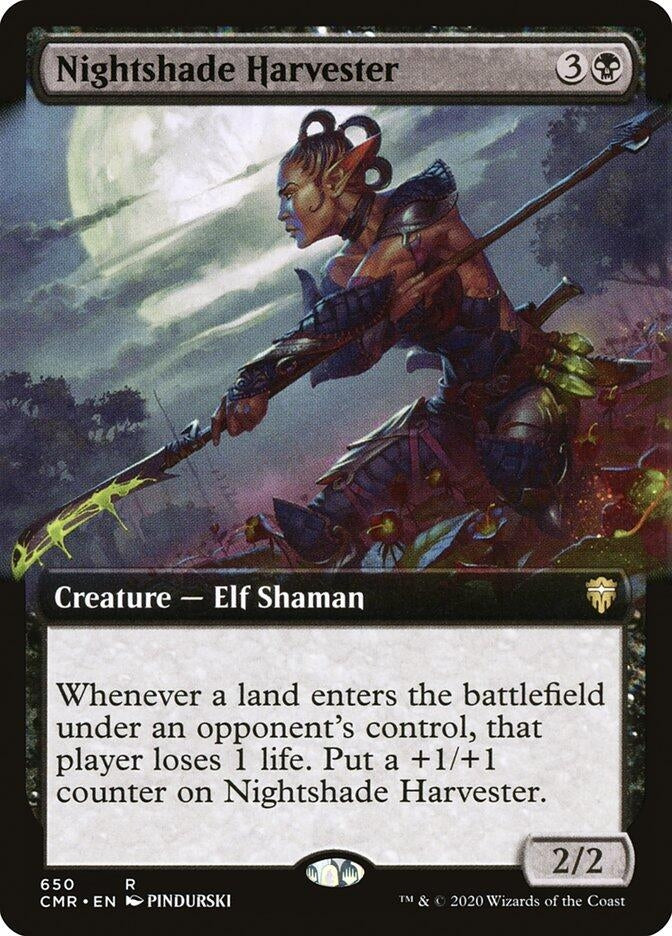 Image for Nightshade Harvester (Extended Art) (650) [Commander Legends] - Magic: The Gathering