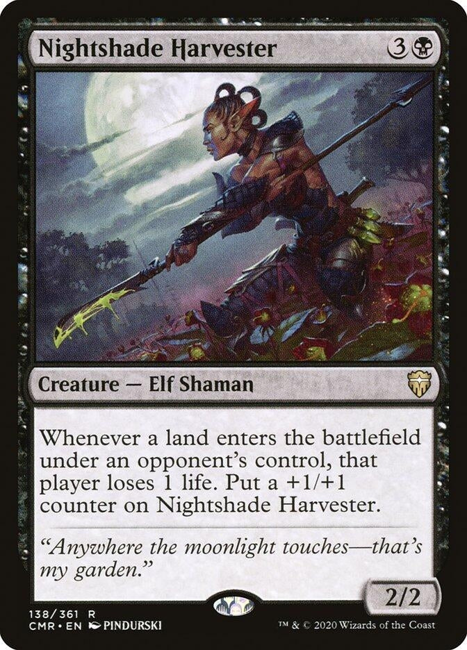 Image for Nightshade Harvester (138) [Commander Legends] - Magic: The Gathering