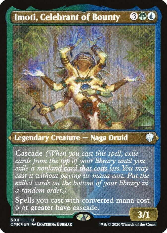 Image for Imoti, Celebrant of Bounty (Foil Etched) (600) [Commander Legends] - Magic: The Gathering