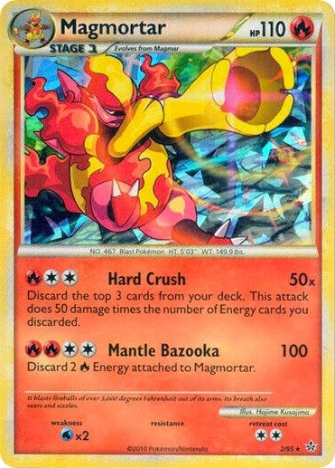 Image for Magmortar - 2/95 (Cracked Ice Holo) (002/095) [Miscellaneous Cards & Products] - Pokemon