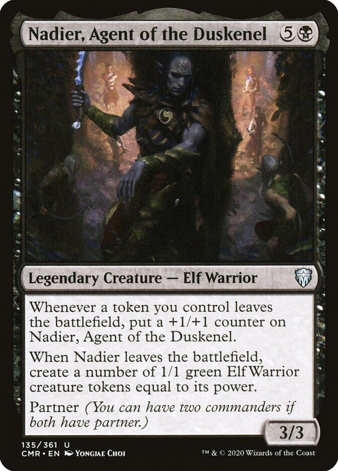 Image for Nadier, Agent of the Duskenel (135) [Commander Legends] - Magic: The Gathering