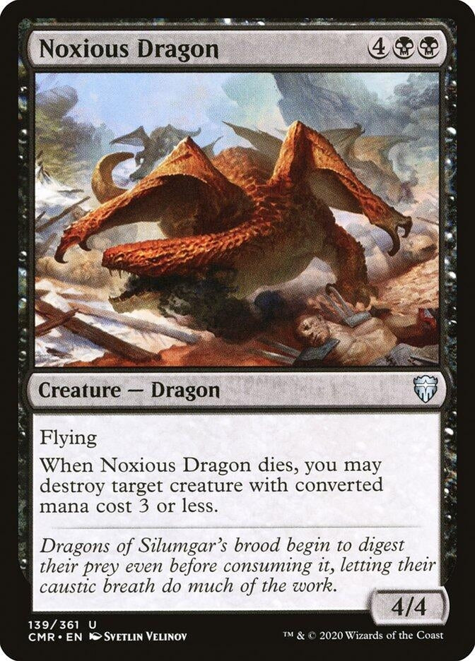 Image for Noxious Dragon (139) [Commander Legends] - Magic: The Gathering