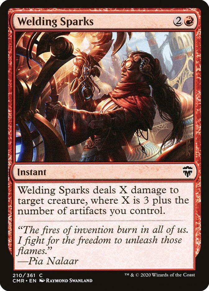 Image for Welding Sparks (210) [Commander Legends] - Magic: The Gathering