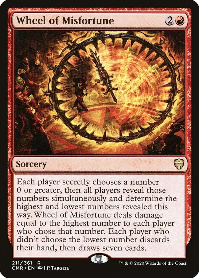 Image for Wheel of Misfortune (211) [Commander Legends] - Magic: The Gathering