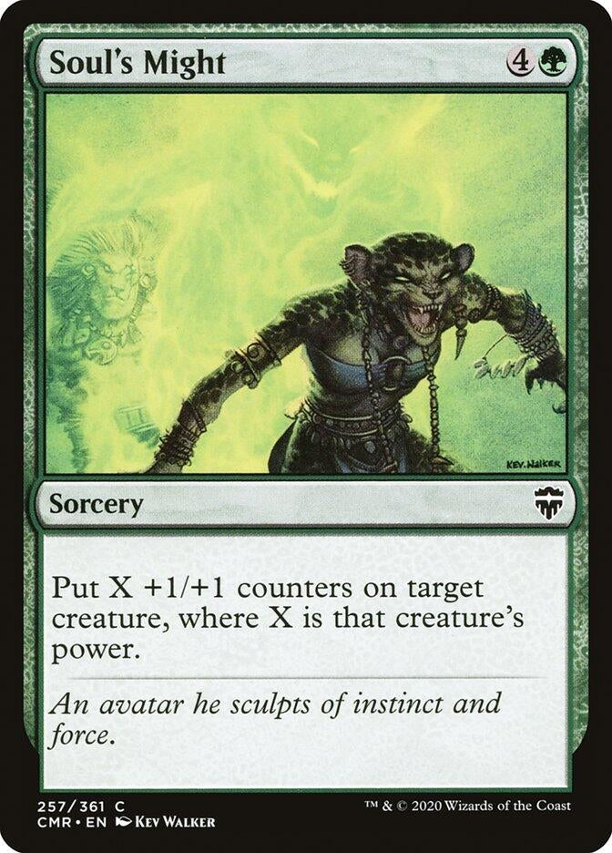 Image for Soul's Might (257) [Commander Legends] - Magic: The Gathering