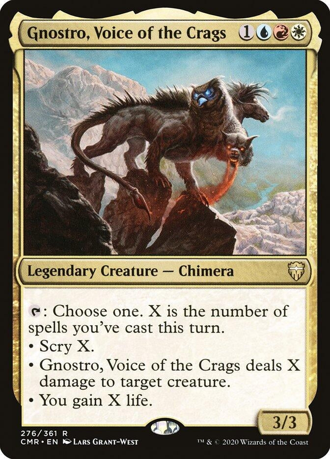 Image for Gnostro, Voice of the Crags (276) [Commander Legends] - Magic: The Gathering