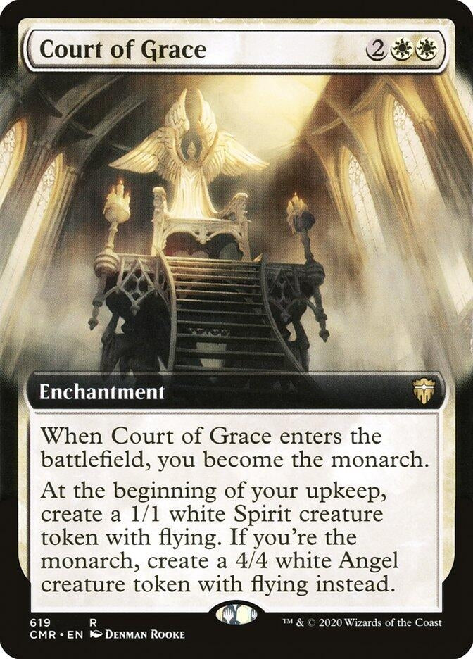Image for Court of Grace (Extended Art) (619) [Commander Legends] - Magic: The Gathering
