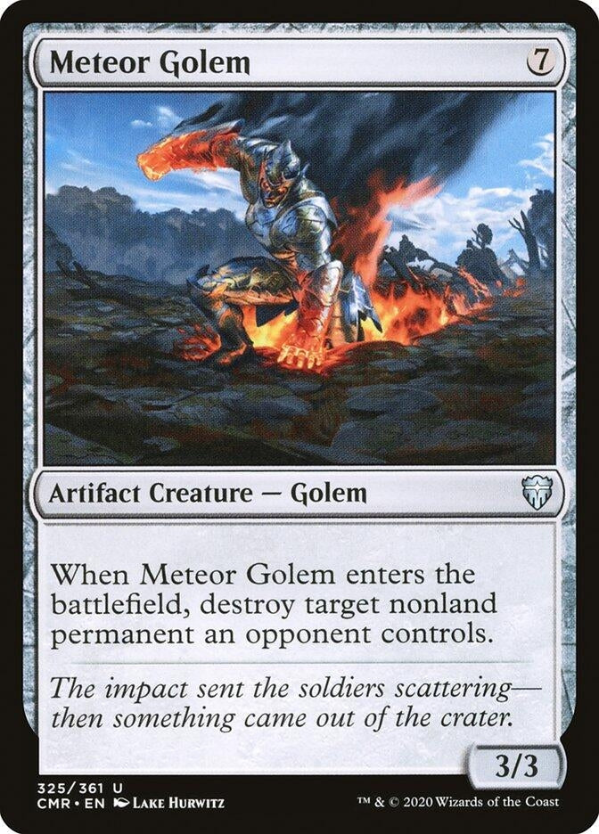 Image for Meteor Golem (325) (325) [Commander Legends] - Magic: The Gathering