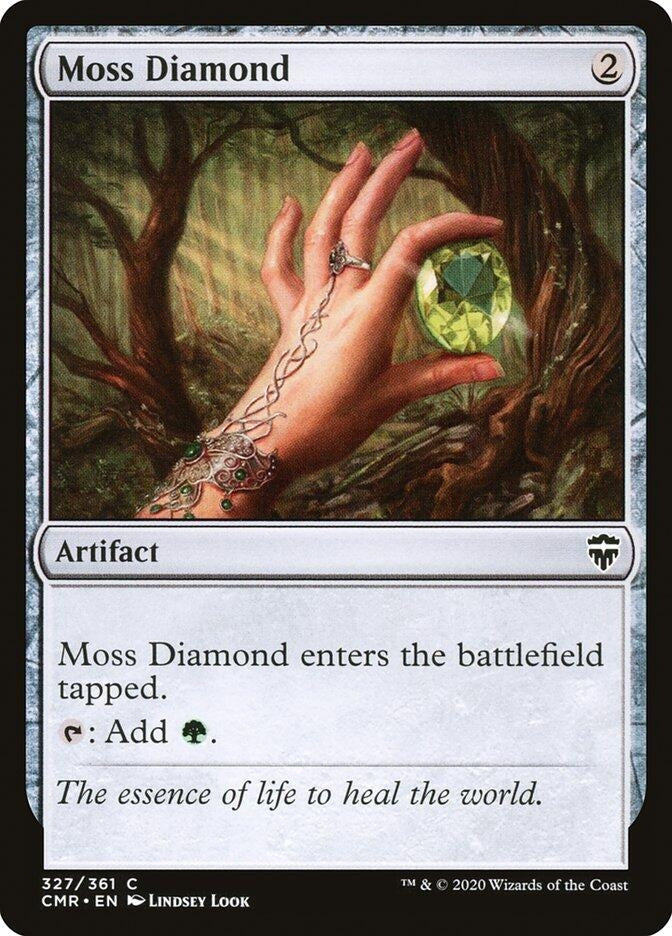 Image for Moss Diamond (327) [Commander Legends] - Magic: The Gathering