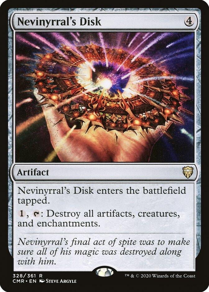 Image for Nevinyrral's Disk (328) [Commander Legends] - Magic: The Gathering