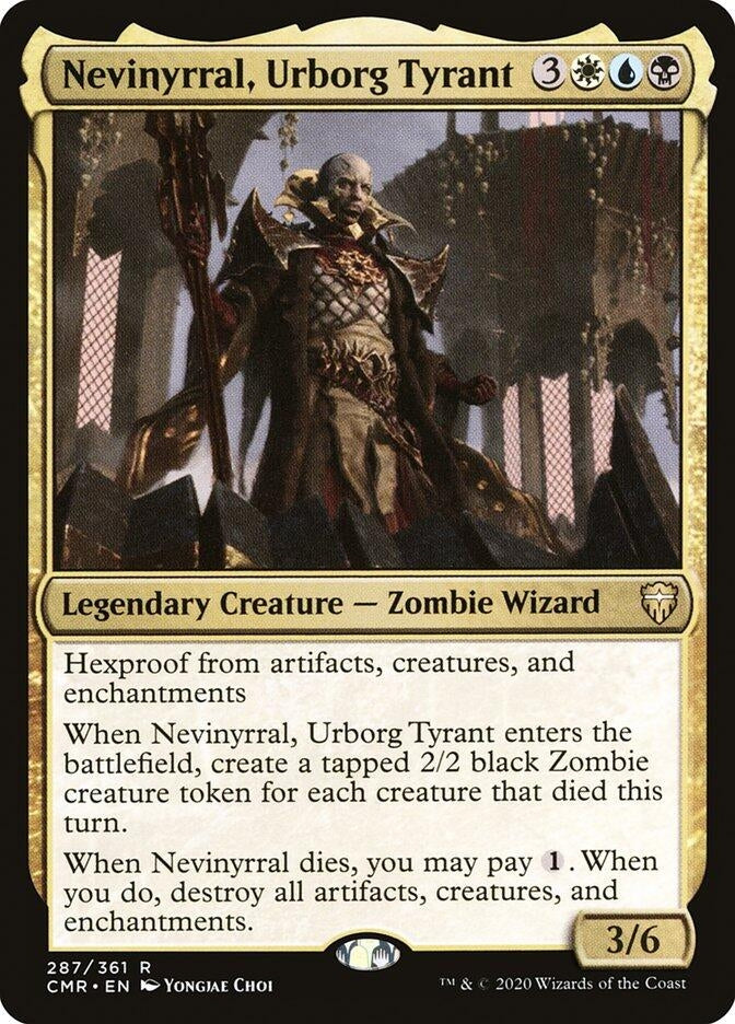 Image for Nevinyrral, Urborg Tyrant (287) [Commander Legends] - Magic: The Gathering