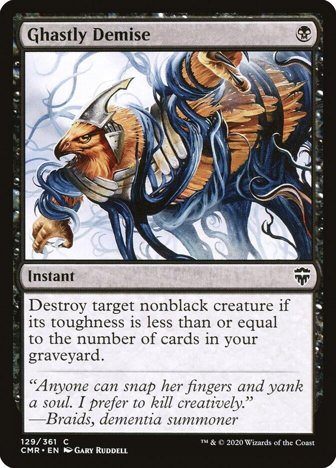 Image for Ghastly Demise (129) [Commander Legends] - Magic: The Gathering