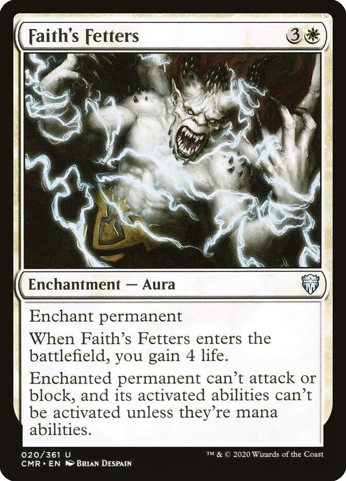 Image for Faith's Fetters (20) [Commander Legends] - Magic: The Gathering